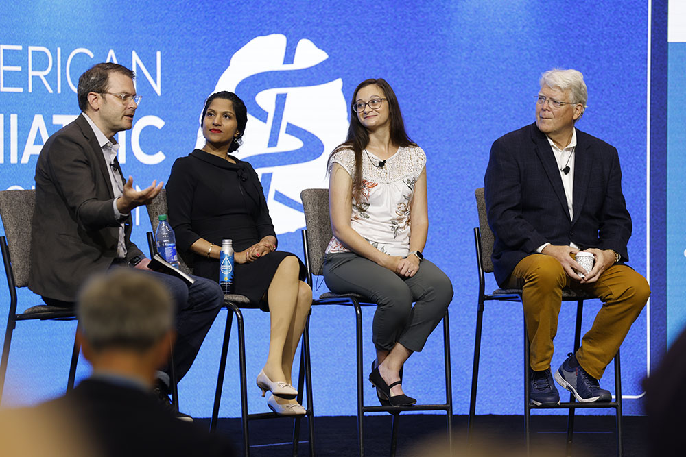 Panel of speakers onstage at the 2024 MHIZ