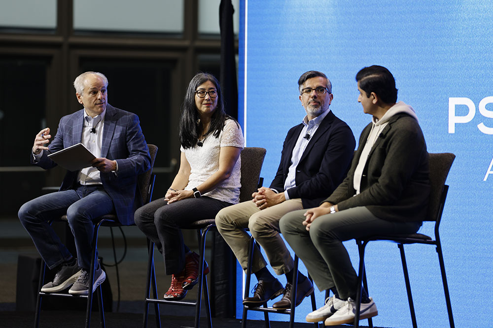 Panel of speakers onstage at the 2024 MHIZ