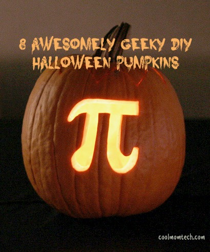 8 awesome geeky Halloween pumpkins that you can actually make.