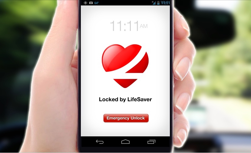 Apps that read texts out loud: The Lifesaver app will lock your phone while driving to eliminate distraction