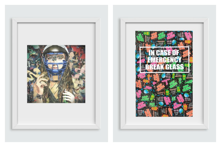 This cool artwork helps support Girls Who Code. Score!