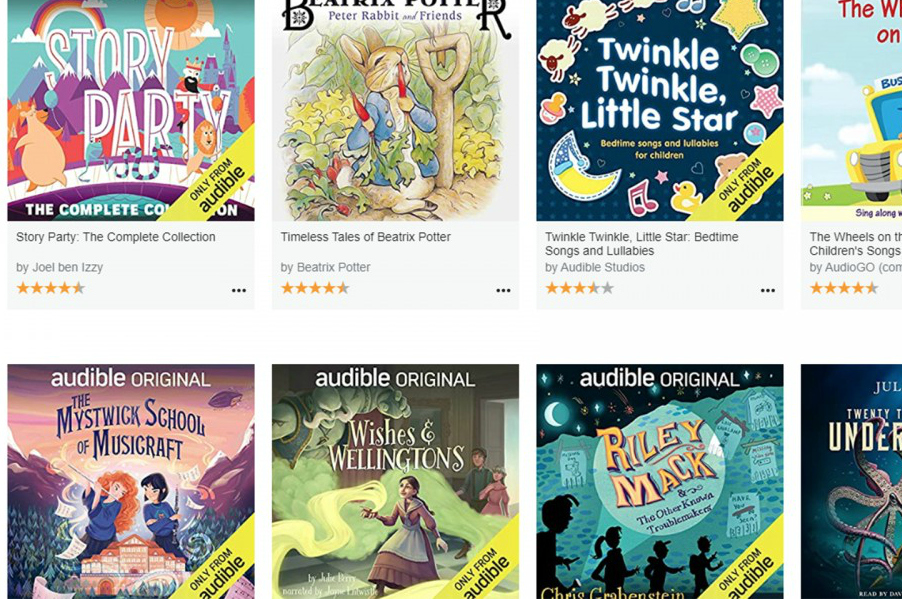 Free audiobooks for kids on Audible, just in case you missed it