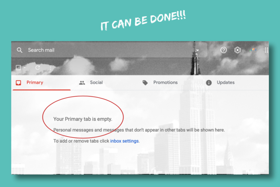 How to clean out your inbox: A really simple trick for gmail users