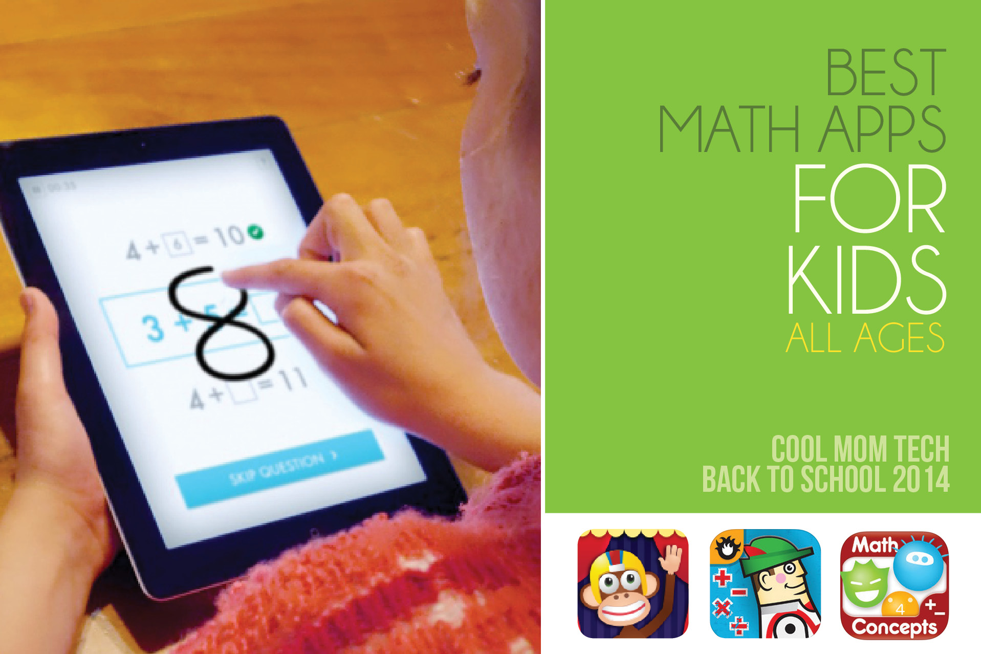 16 best math apps for kids of all ages: Back to school tech guide 2014