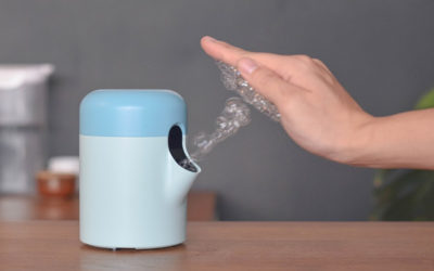 An inventive new soap dispenser that might just get our kids to wash their hands. Bring on the bubbles!