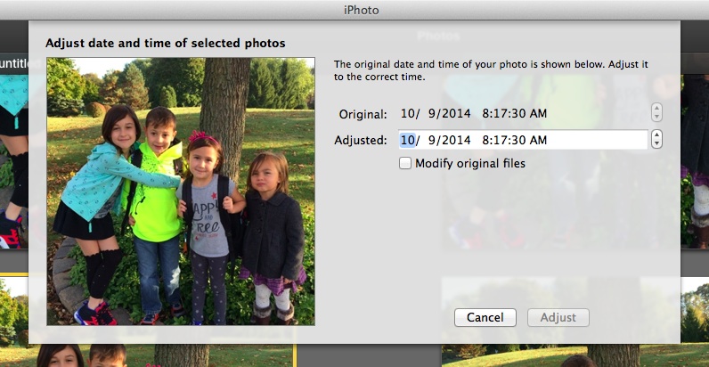 How to set a new date and time for your photos on a Mac | Cool Mom Tech
