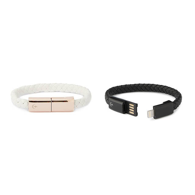 Holiday Tech Gift Guide: Cool tech gifts for teens - charging cord bracelet