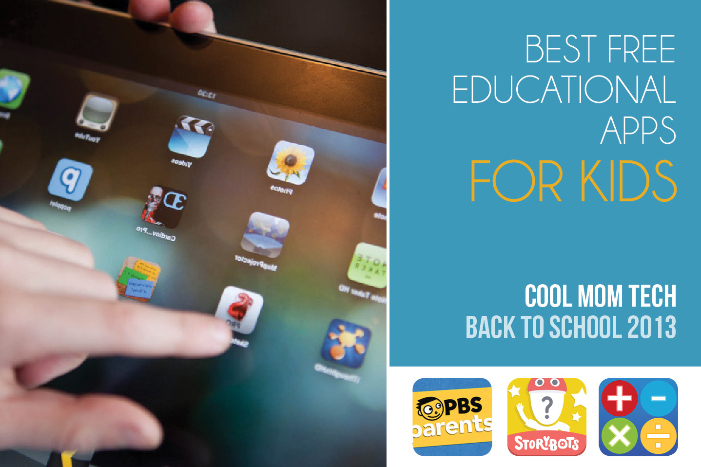 The best free educational apps for kids: Back to School Tech Guide 2013