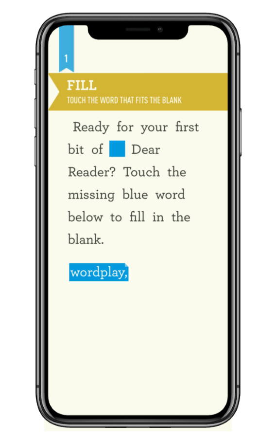 Dear Reader is a game of literary wordplay. So fun -- and you feel smart!