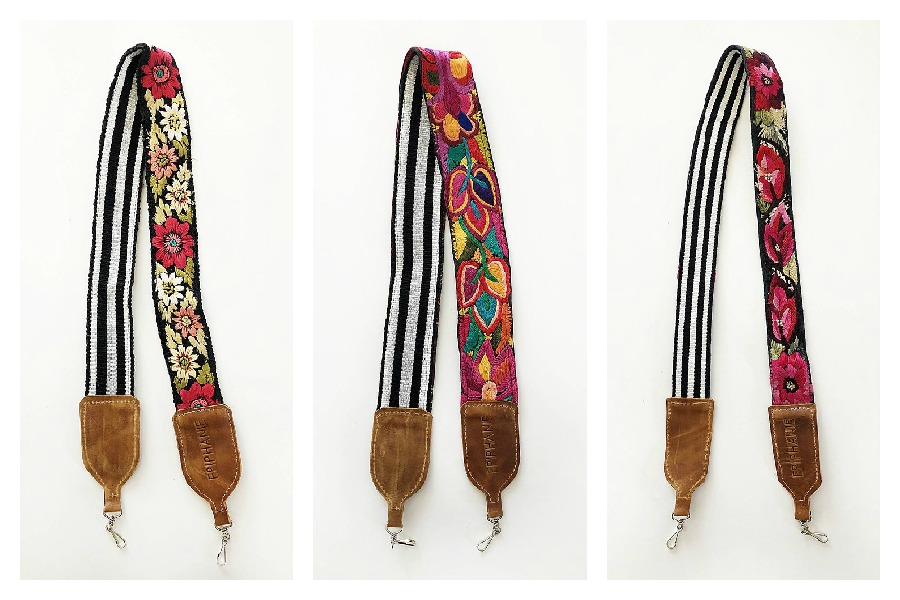 Beautiful vintage camera straps for snapping in style