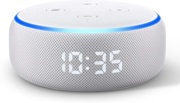 Must-have gadgets for homeschool: A 3rd Gen Echo Dot that tells time, works as a timer, plays educational podcasts and more