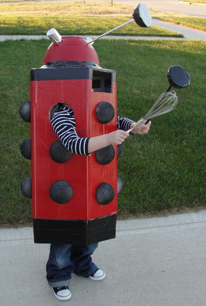 Geeky Halloween costumes for kids: Dalek at One Half World
