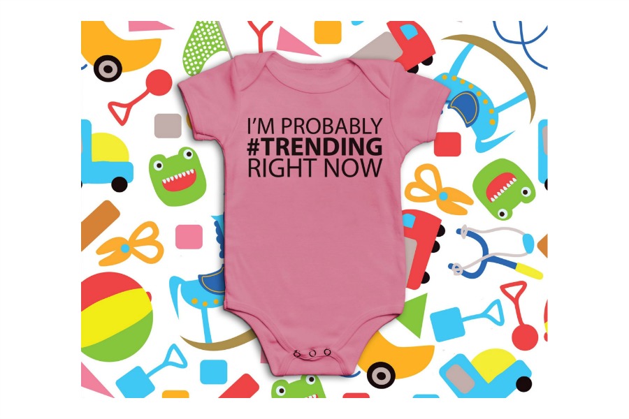 5 geeky baby onesies that are perfect for Mark Zuckerberg and Priscilla Chan’s new baby. Or any social media lover’s offspring.