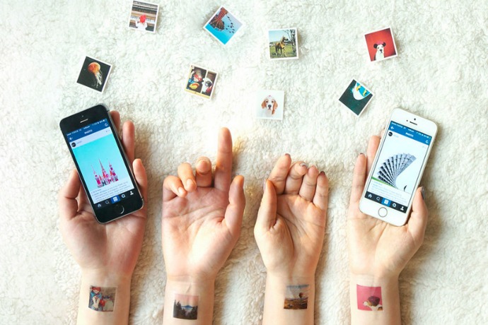 One really creative way to print Instagram photos? On your arm, with Picattoo