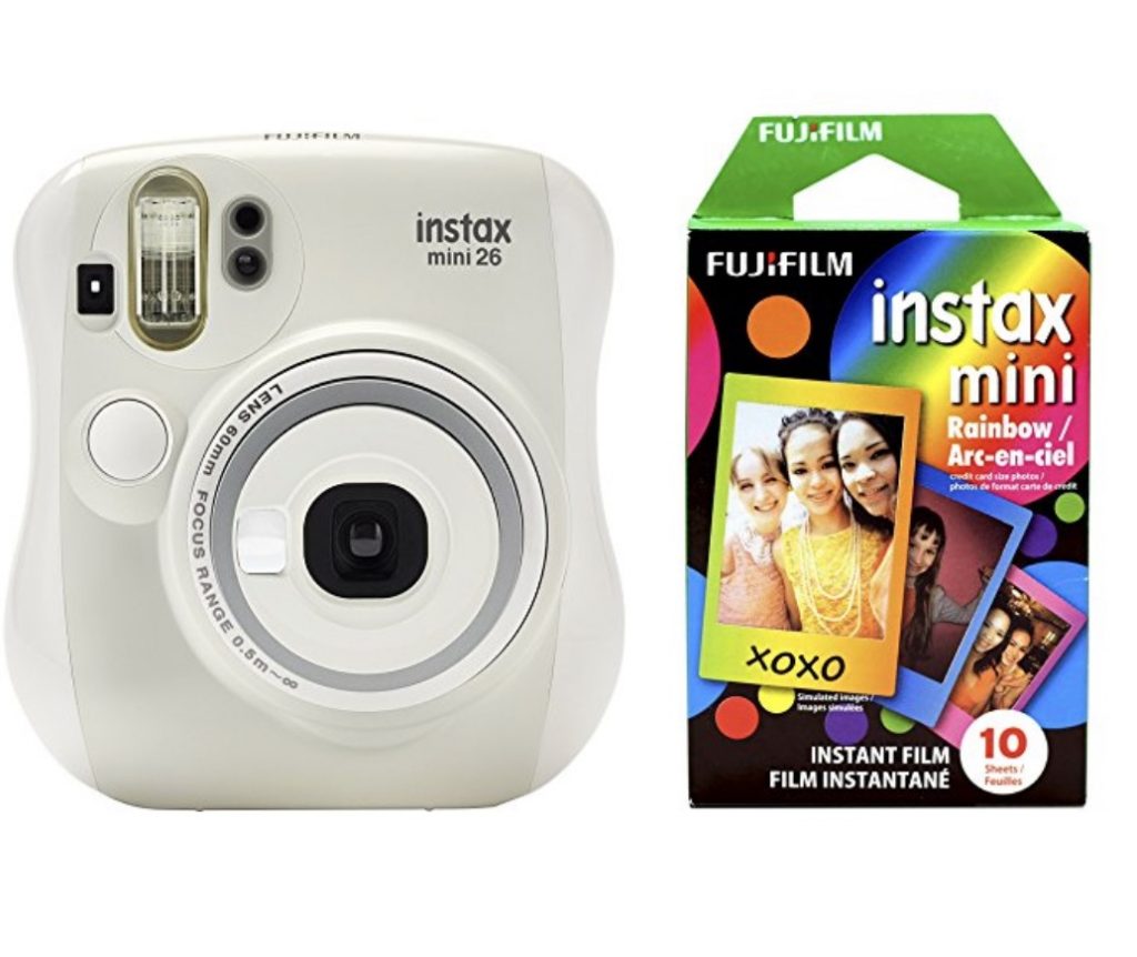 Instax Mini camera bundle with rainbow film : Favorite Amazon Prime Day deals