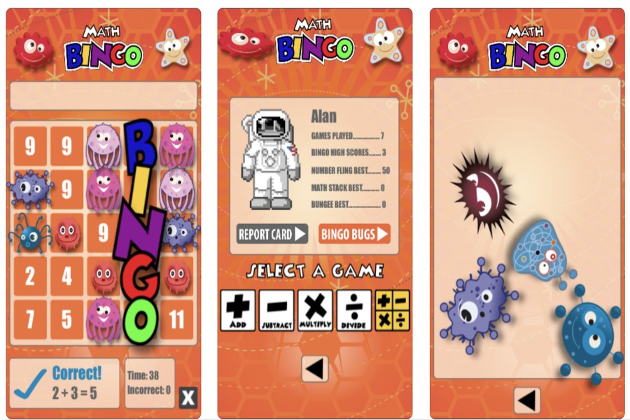 Math Bingo: An iPad app to make math as fun as Bingo