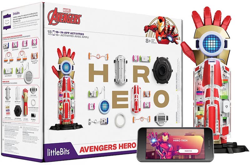 No-screen tech and STEM toys for kids: The Avengers hero inventor kit