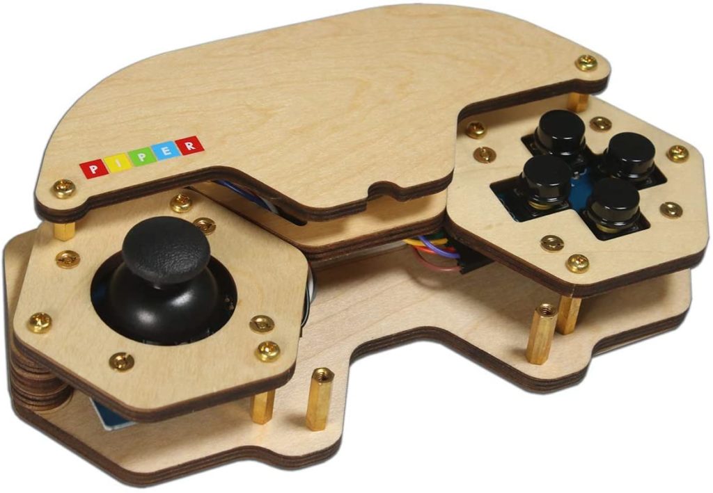 No-screen tech and STEM toys for kids: Piper's DIY video game controller kit