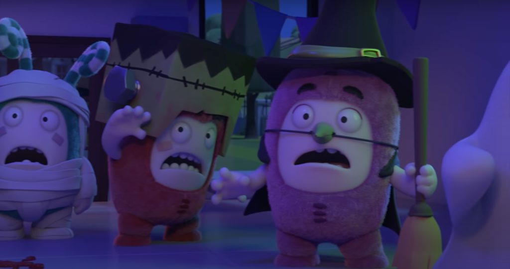 The Oddbods Halloween special on YouTube Kids