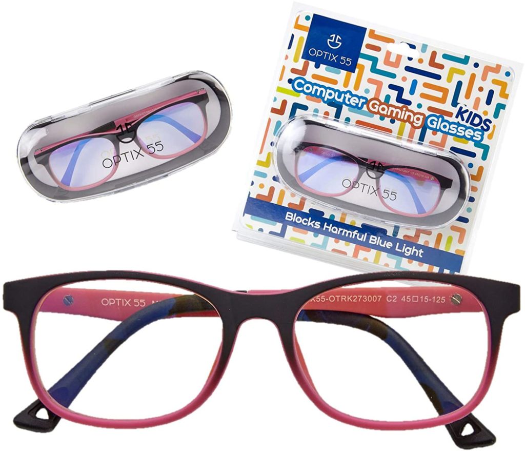 Blue light glasses for kids: Optix 55 Blue Light Glasses