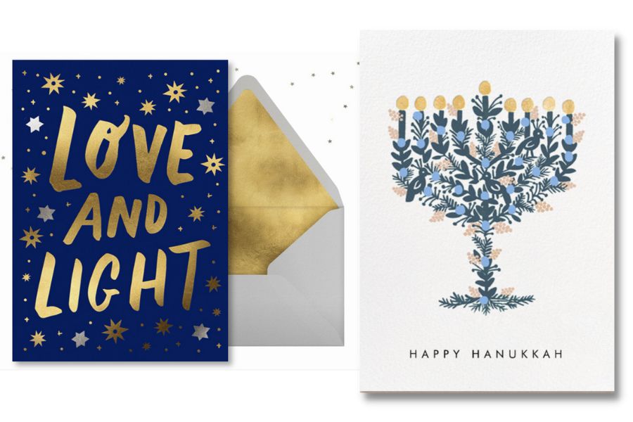 We’re spreading love to our Jewish friends and family with these Hanukkah ecards