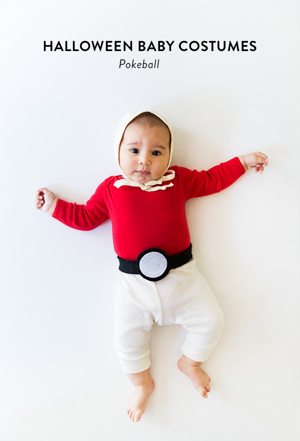 Geeky Halloween costumes for kids: Pokeball at Say Yes