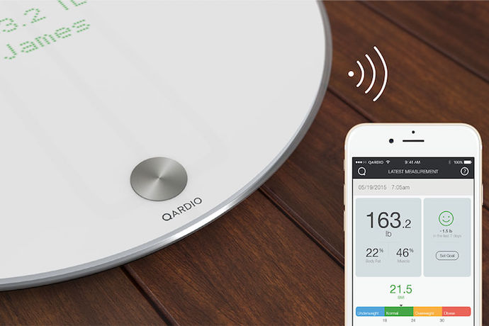 Qardio Base: the smart scale that actually makes dieting more successful