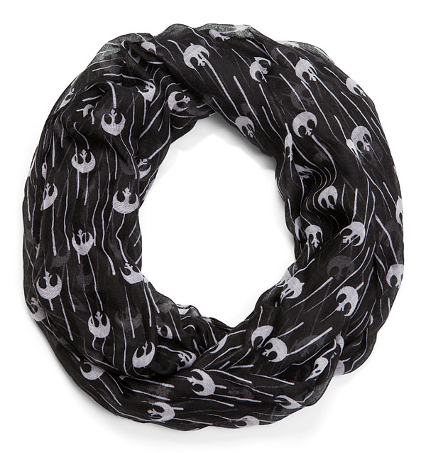 Delightfully geeky gifts for $20 | Rebel Alliance Infinity Scarf
