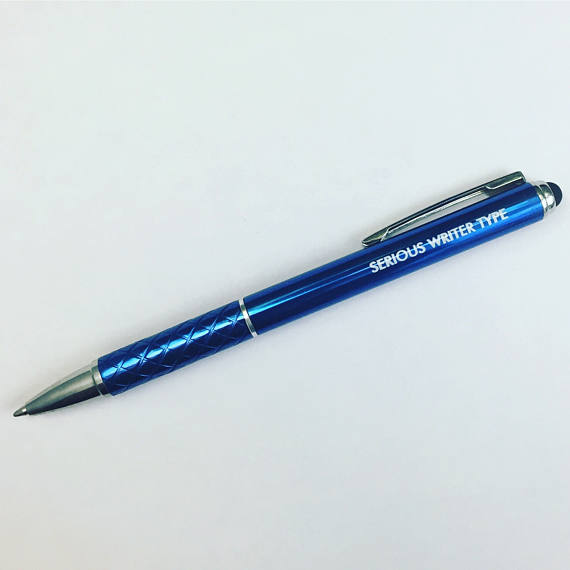 Personalized stylus from the Carbon Crusader: Perfect gift for a writer or blogger!