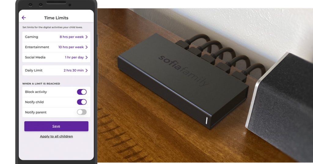 Sofia Family Digital Activity Manager can revolutionize how parents can monitor, track and limit screen time for the whole family | Out-Tech Your Kids Podcast Sponsor