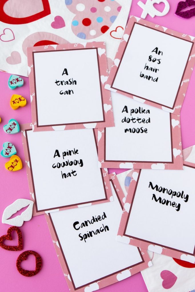 Host a Valentine's Day Zoom party for your kids with this fun card game from Play Party Plan